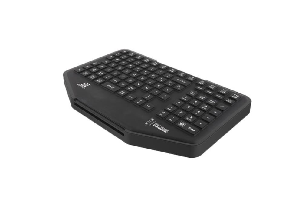 RAM RUGGED USB KEYBOARD WITH NUMBER PAD