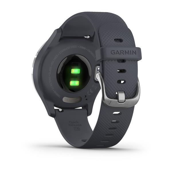 Garmin vivomove 3S Smartwatch, Granite blue
