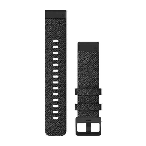 Garmin QuickFit 20mm Nylon Watch Strap for fenix 6s, Black