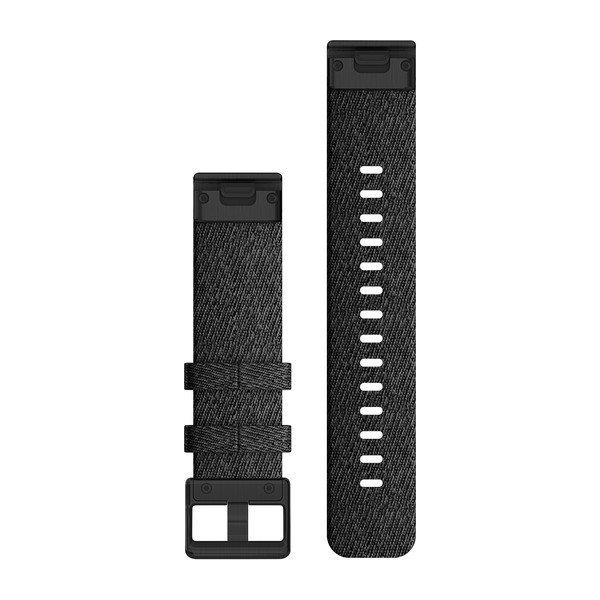 Garmin QuickFit 20mm Nylon Watch Strap for fenix 6s, Black