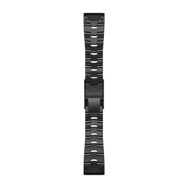 Garmin QuickFit 26mm Watch Strap for fenix 6X, Carbon Gray DLC Titanium