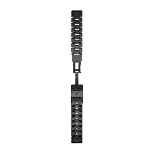 Garmin QuickFit 22mm Laikrodžio dirželis skirta fenix 6, Anglies pilkas DLC Titanium