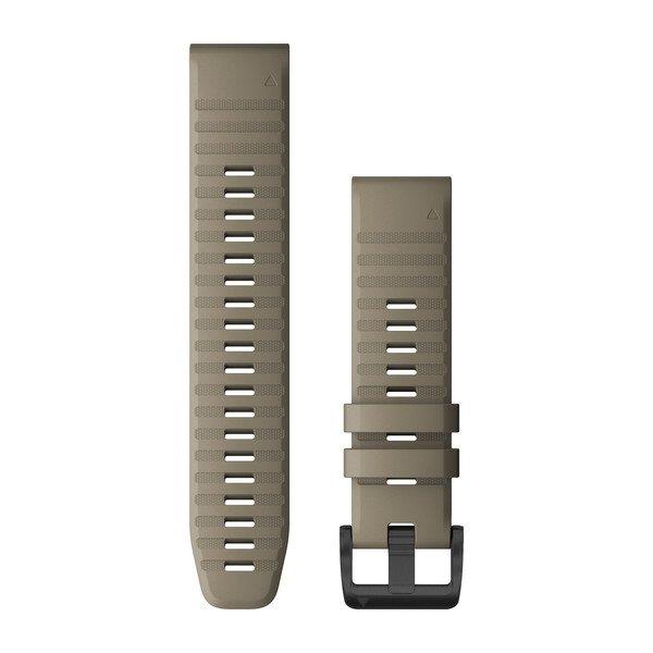 Garmin QuickFit 22mm Watch Strap for fenix 6, Dark Sandstone
