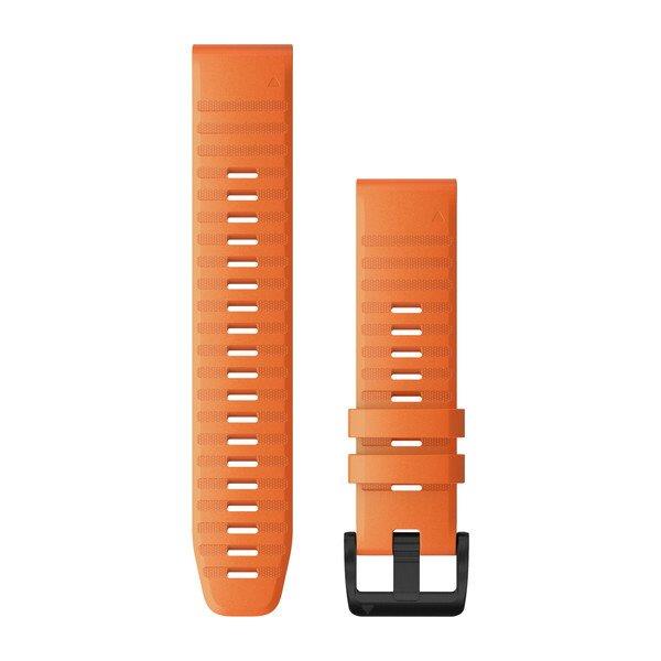 Garmin QuickFit 22mm Watch Strap for fenix 6, Amber Orange