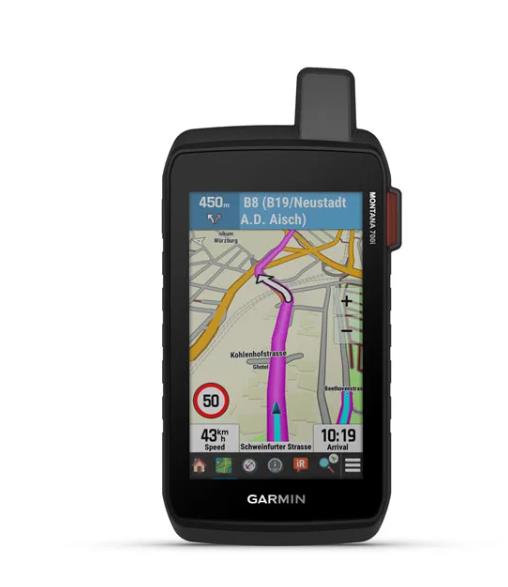 Montana 700i Tvirtas GPS navigacijos įrenginys su jutikliniu ekranu ir „inReach® technologija