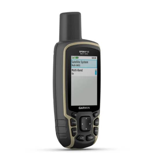 GPSMAP® 65 Mitme sagedusribaga multi-GNSS pihuseade