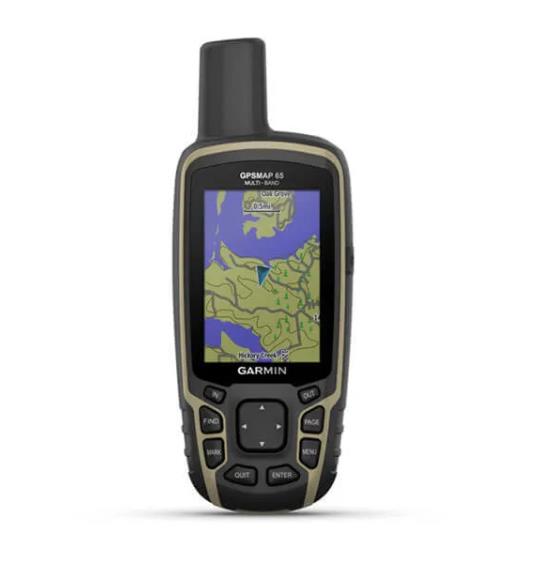 GPSMAP® 65 Mitme sagedusribaga multi-GNSS pihuseade