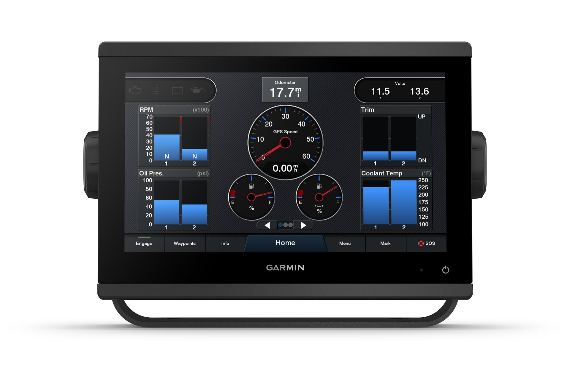 Garmin GPSMAP 923xsv chartplotter with GMR 18 HD+ Radome