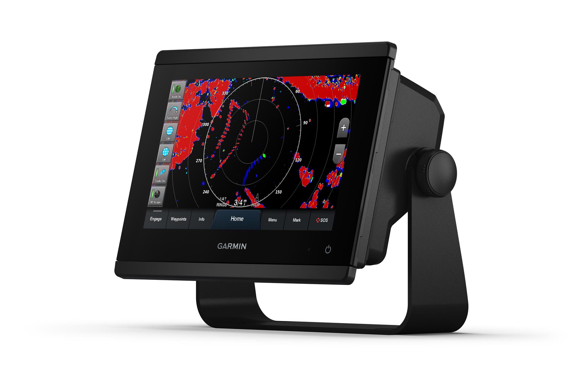 Garmin GPSMAP® 723xsv kaardiplotterid SideVü, ClearVü ja tavaline CHIRP sonar üleilmse põhikaardiga