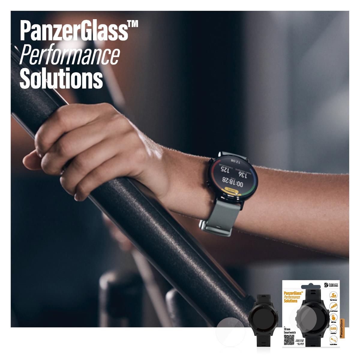 PanzerGlass Screen protector for SmartWatch, 30 mm