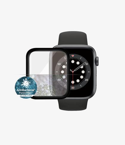 PanzerGlass Ekraani kaitsekile Apple Watch Series 4/5/6/SE, 44 mm, Must