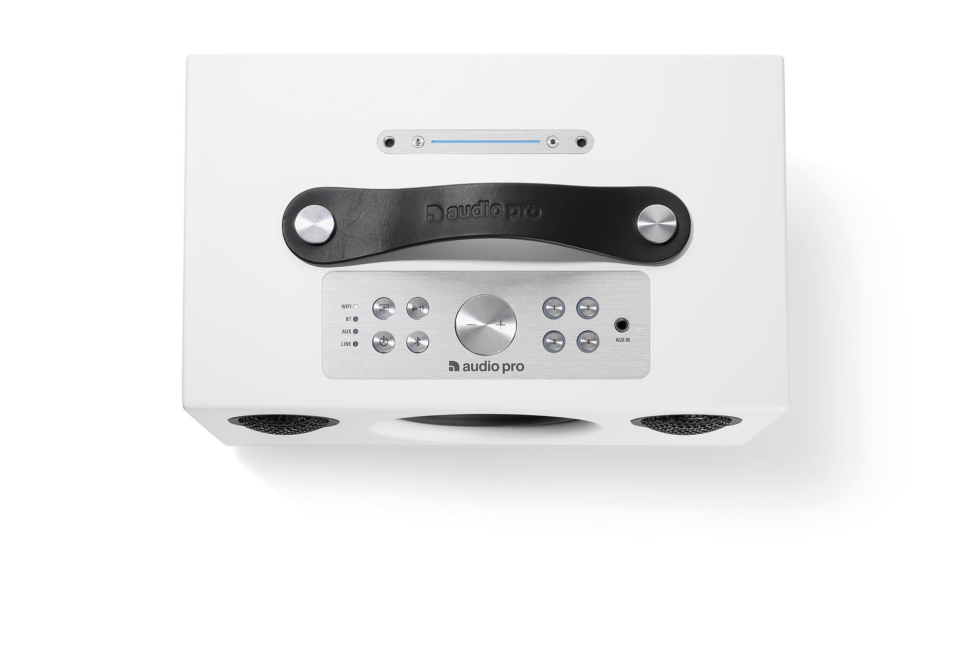 Audio Pro C5A bezvadu Multiroom skaļrunis, Arktiski balts
