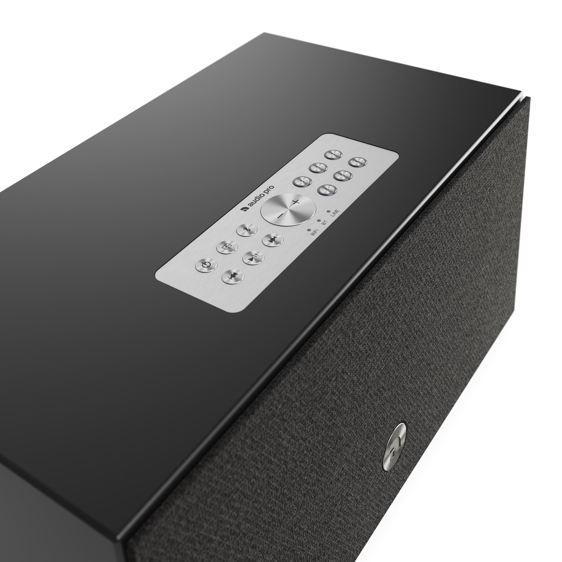Audio Pro C10 MkII bezvadu Bluetooth skaļrunis, Melns