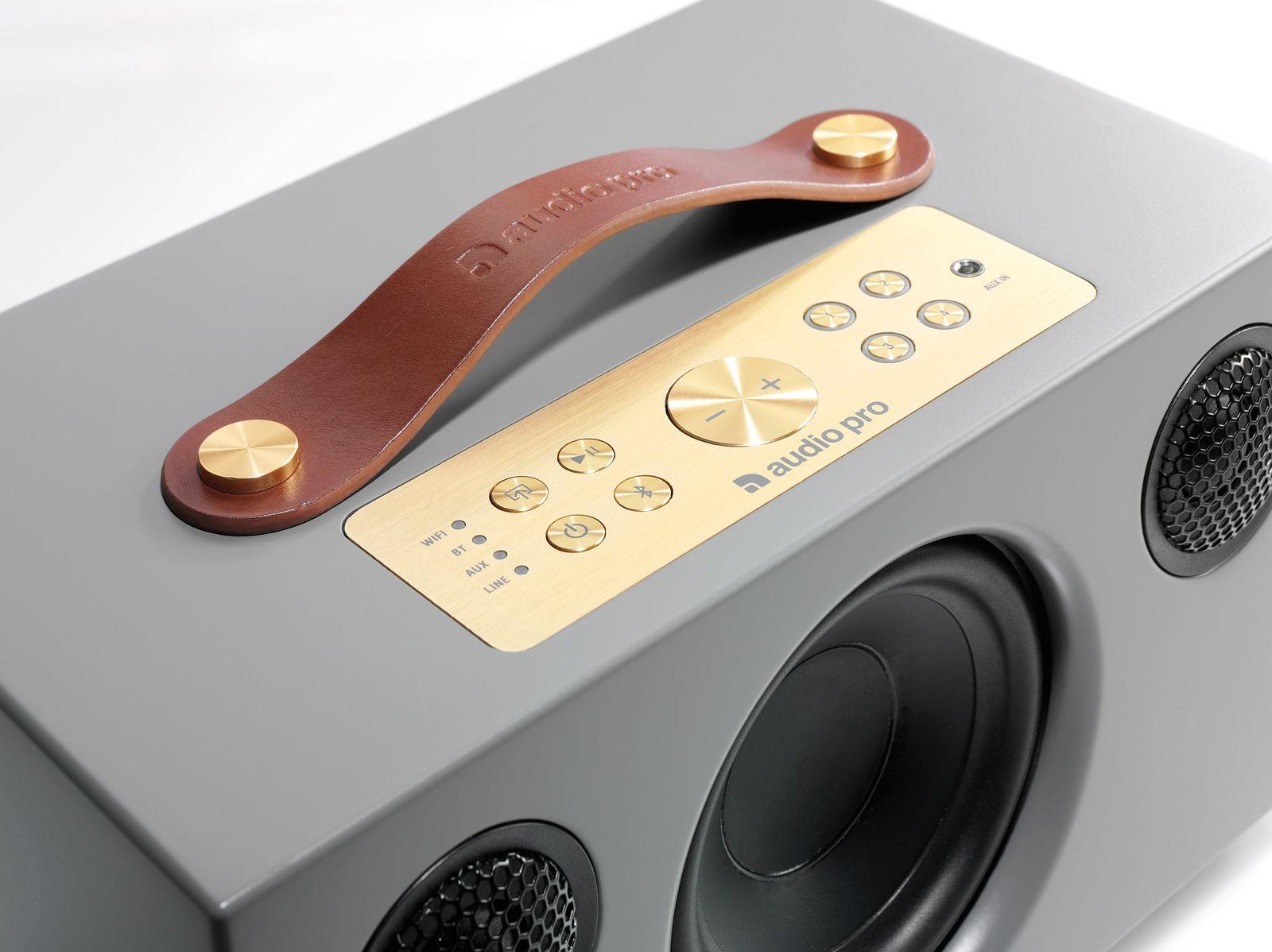 Audio Pro C5 bezvadu Multiroom skaļrunis, Pelēks