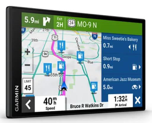 Garmin Drive 76 Navigatorius su eismo informacija ir išmaniojo telefono programėle