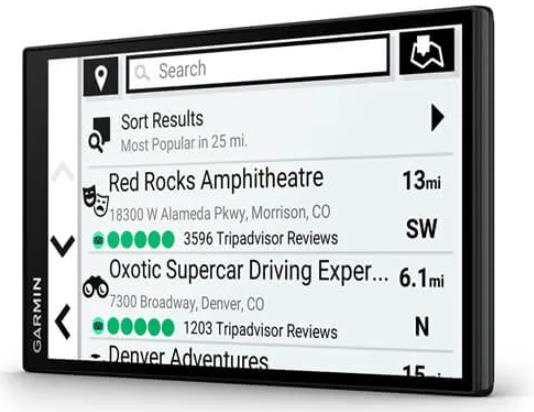 Garmin Drive 76 Navigator with Live Traffic and smartphone app