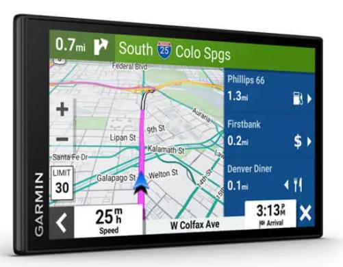 Garmin Drive 66 Navigatorius su eismo informacija ir išmaniojo telefono programėle