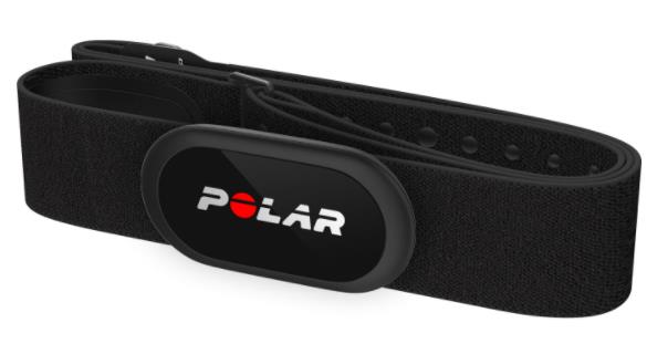 Polar H10 N Heart Rate Sensor, XS-S, Black