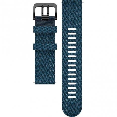 Polar Текстильный pемешок для часов, 22 мм, размер M-L, Синий 