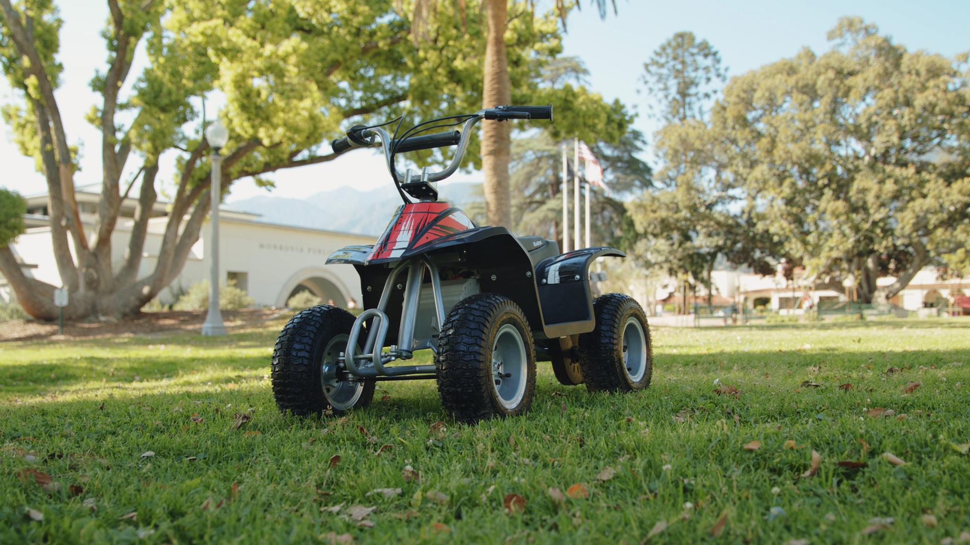 Razor Dirt Quad Elektriline ATV, Must