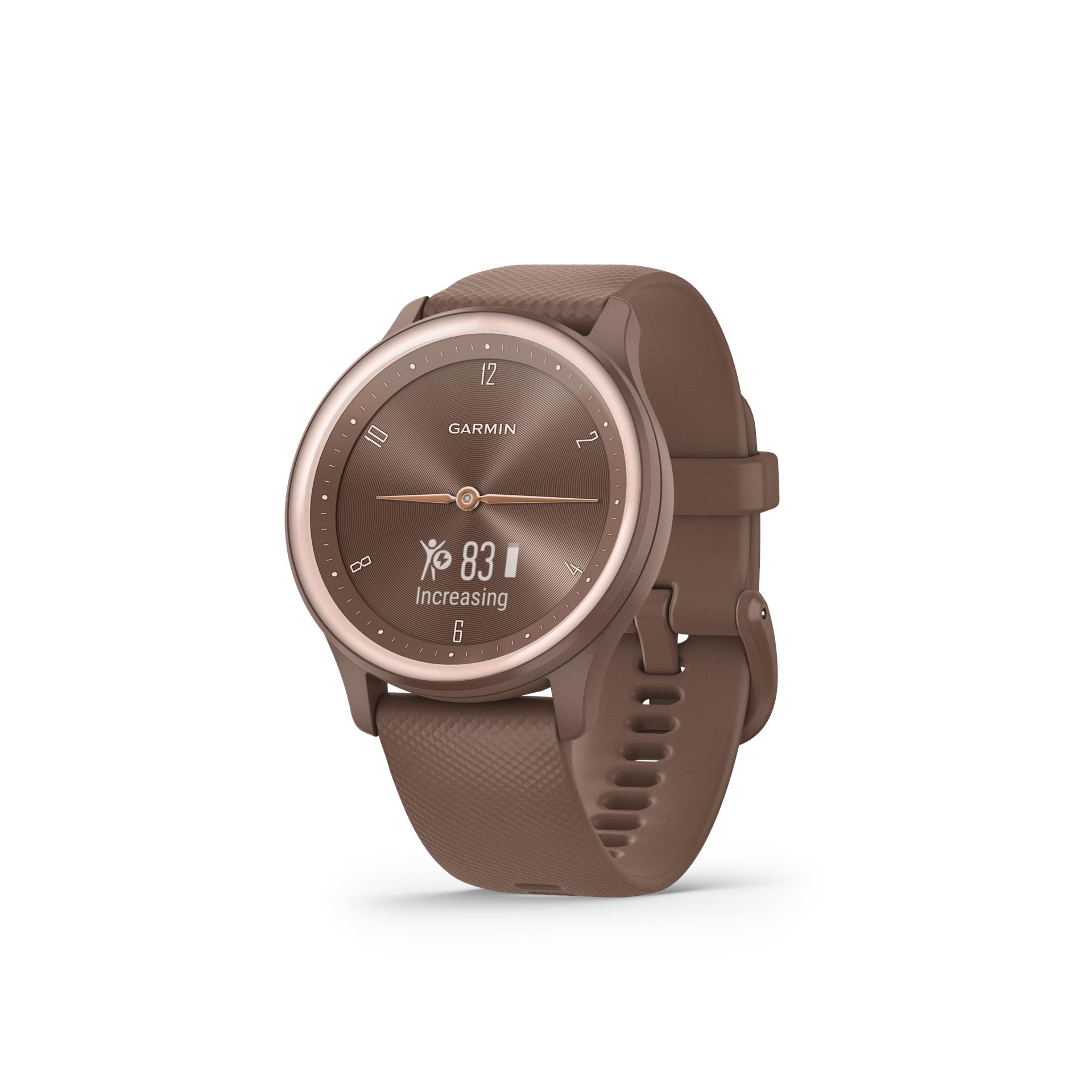 Garmin vivomove Sport Smartwatch, Cocoa