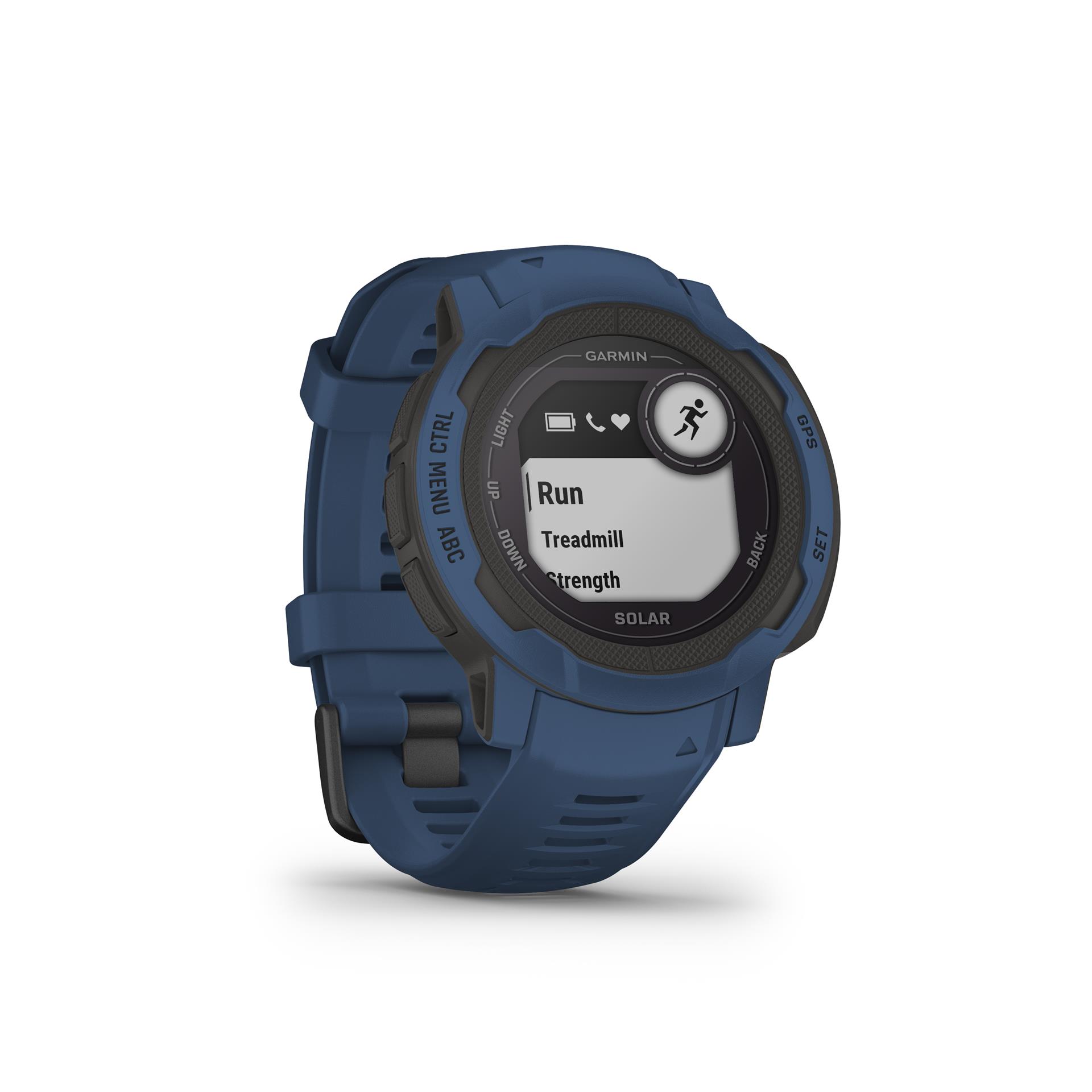 Garmin Instinct 2 Solar Laikrodžiai nuotykiams, Potvynio mėlyna