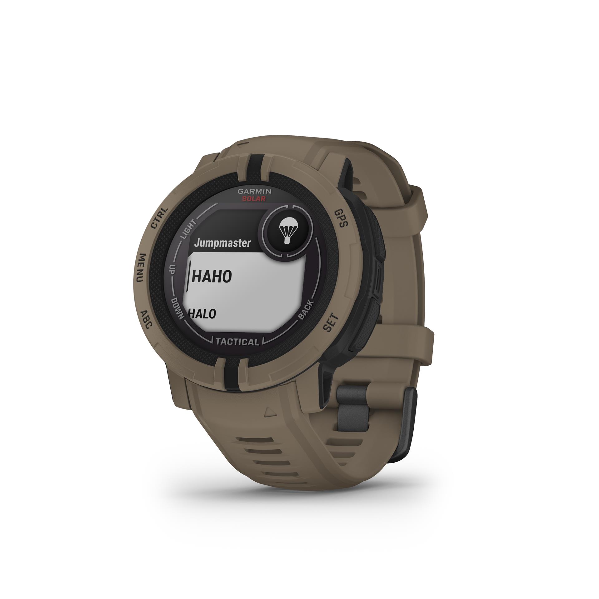 Garmin Instinct 2 Tactical Solar watch, 45 mm, Coyote Tan