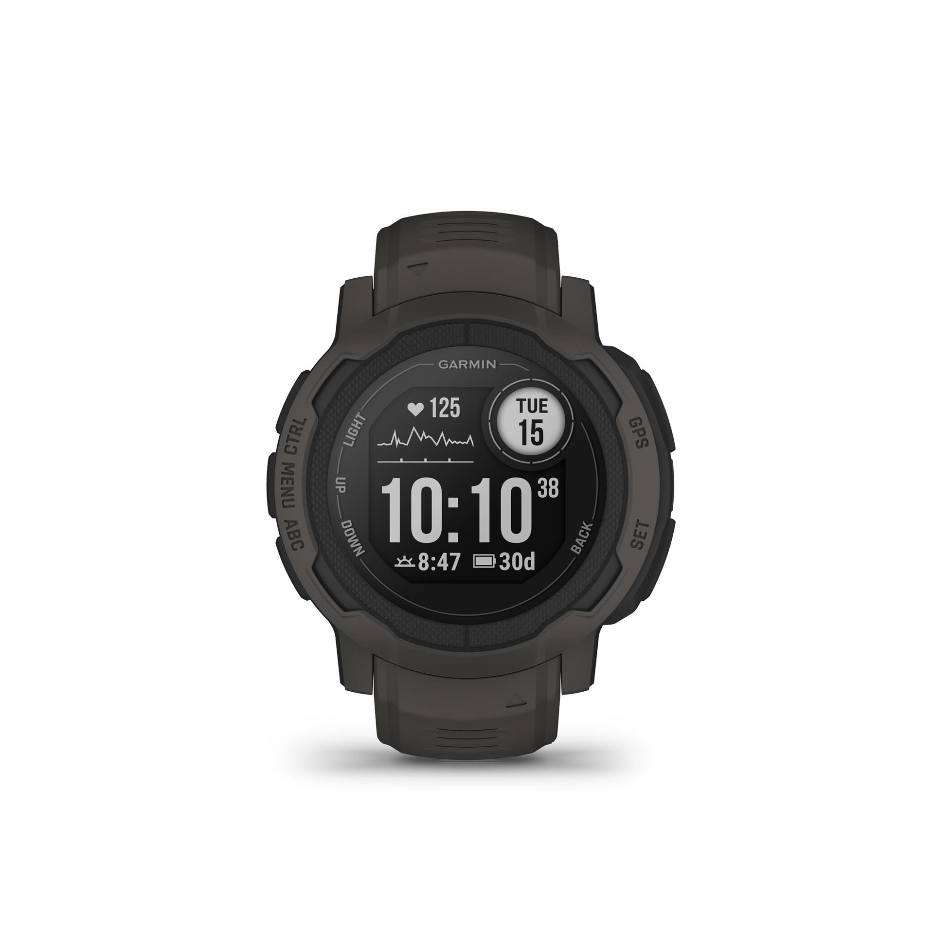 Garmin Instinct 2 Standard pulkstenis, 45 mm, Grafīts
