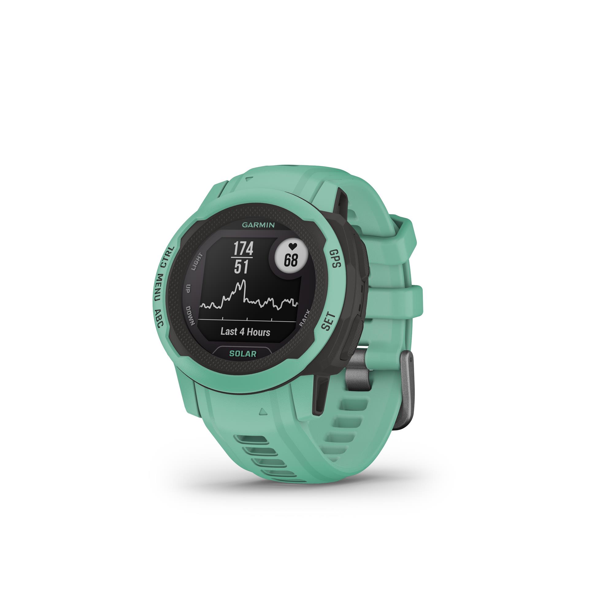Garmin Instinct 2S Standard Solar watch, 40 mm, Neo Tropic