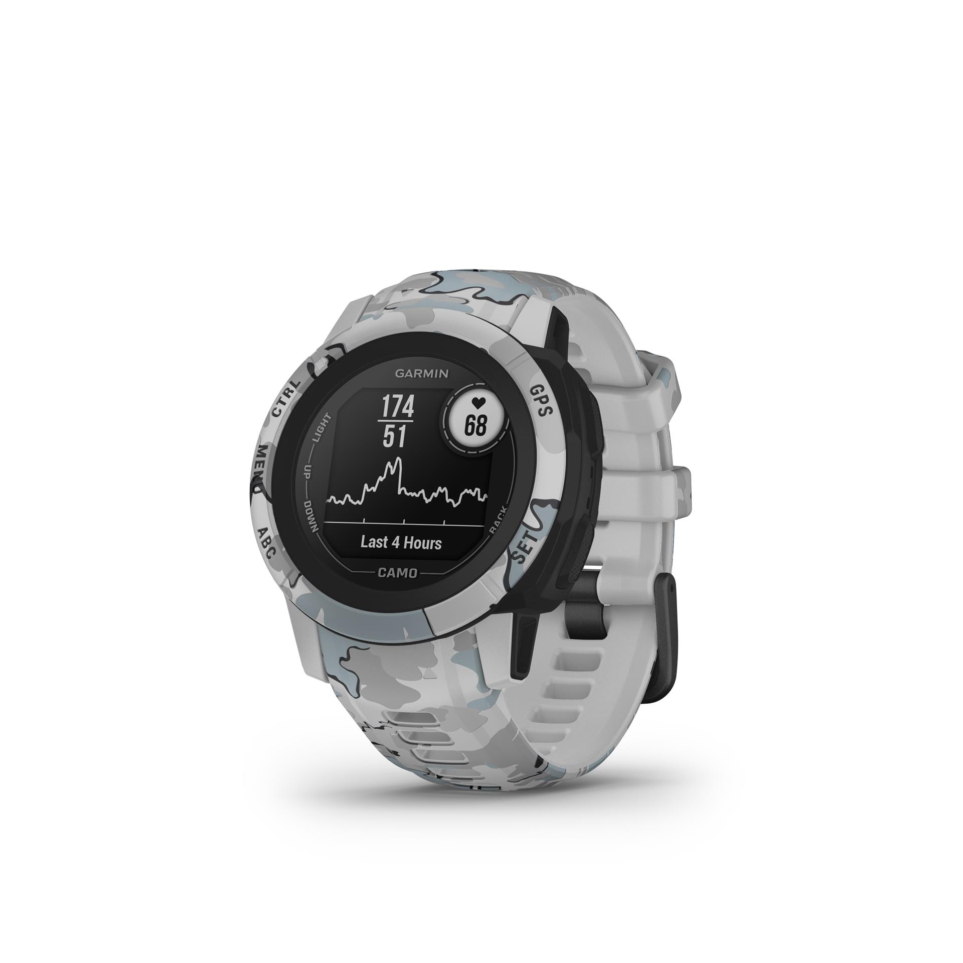 Garmin Instinct 2S Camo pulkstenis, 40 mm, Miglas kamuflāža