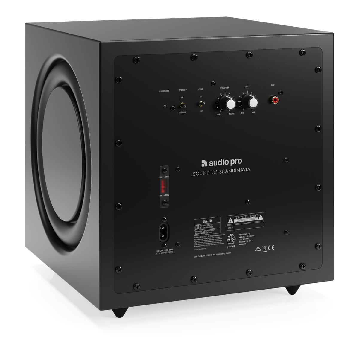 Audio Pro SW-10 Сабвуфер, Черный 