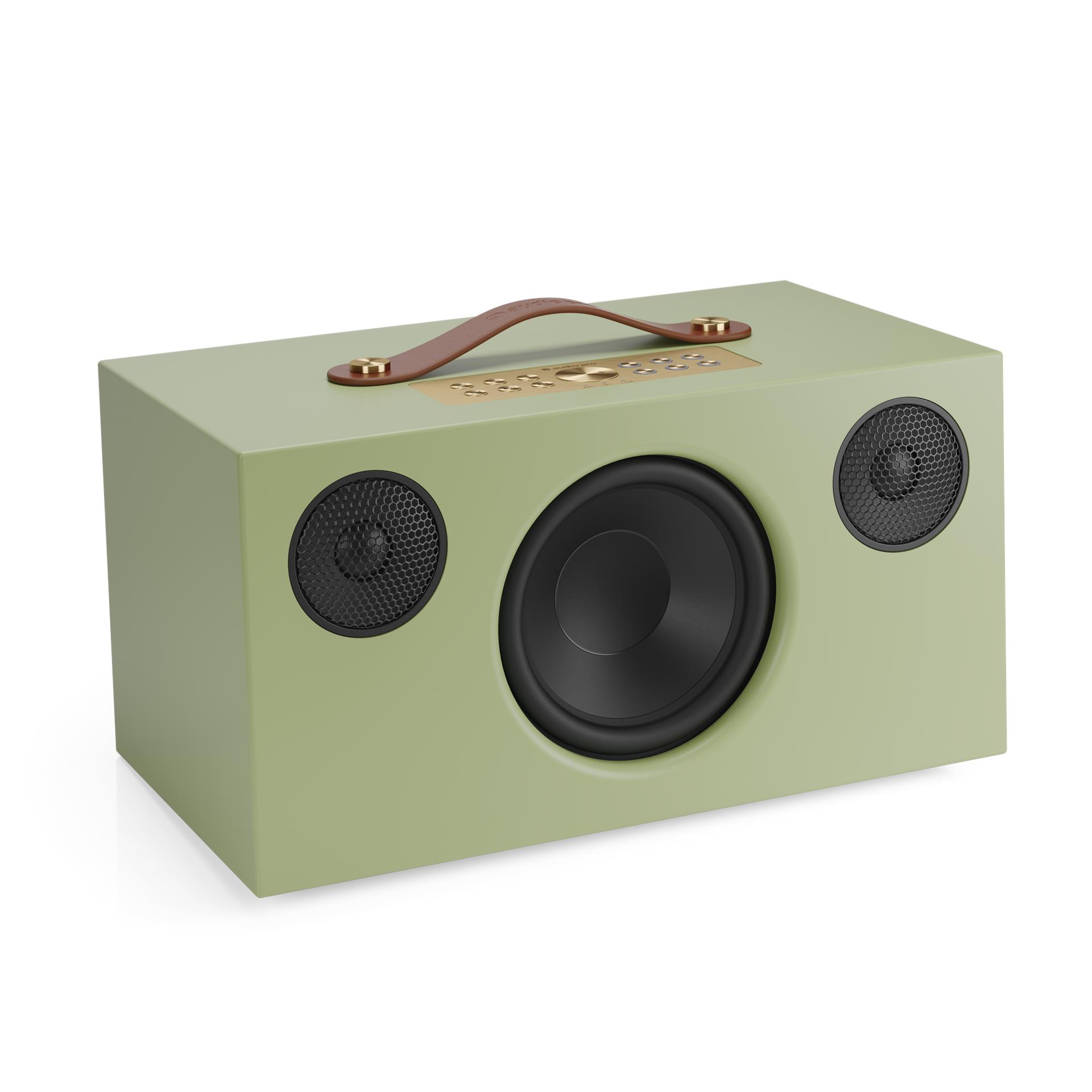 Audio Pro C10 MkII bezvadu Multiroom skaļrunis, Zaļš