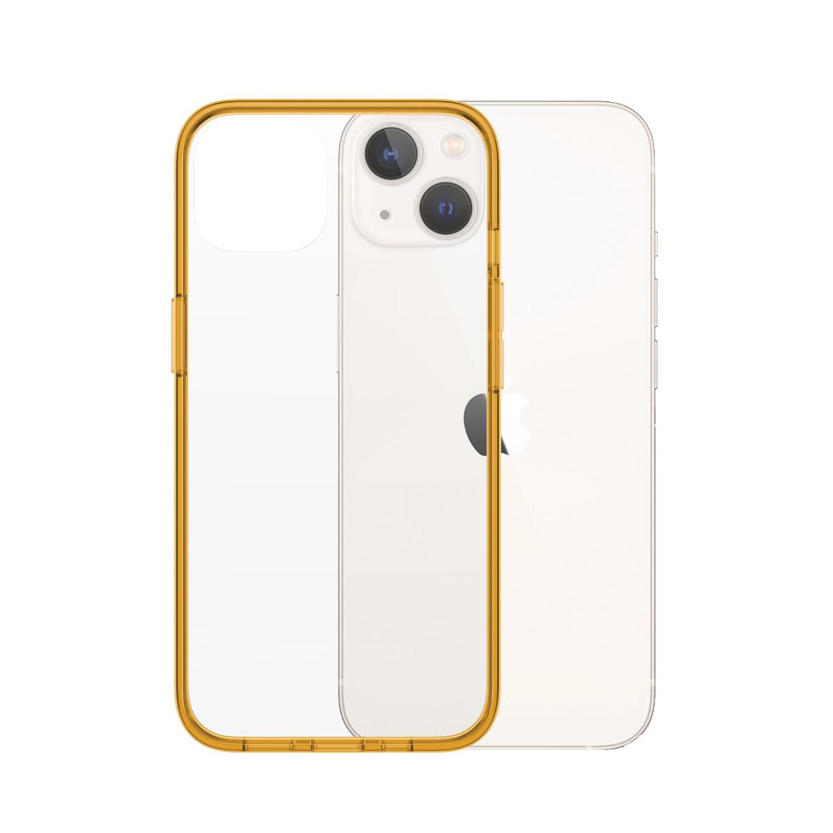 Gold LV Logo iPhone 13 Pro Max Clear Case