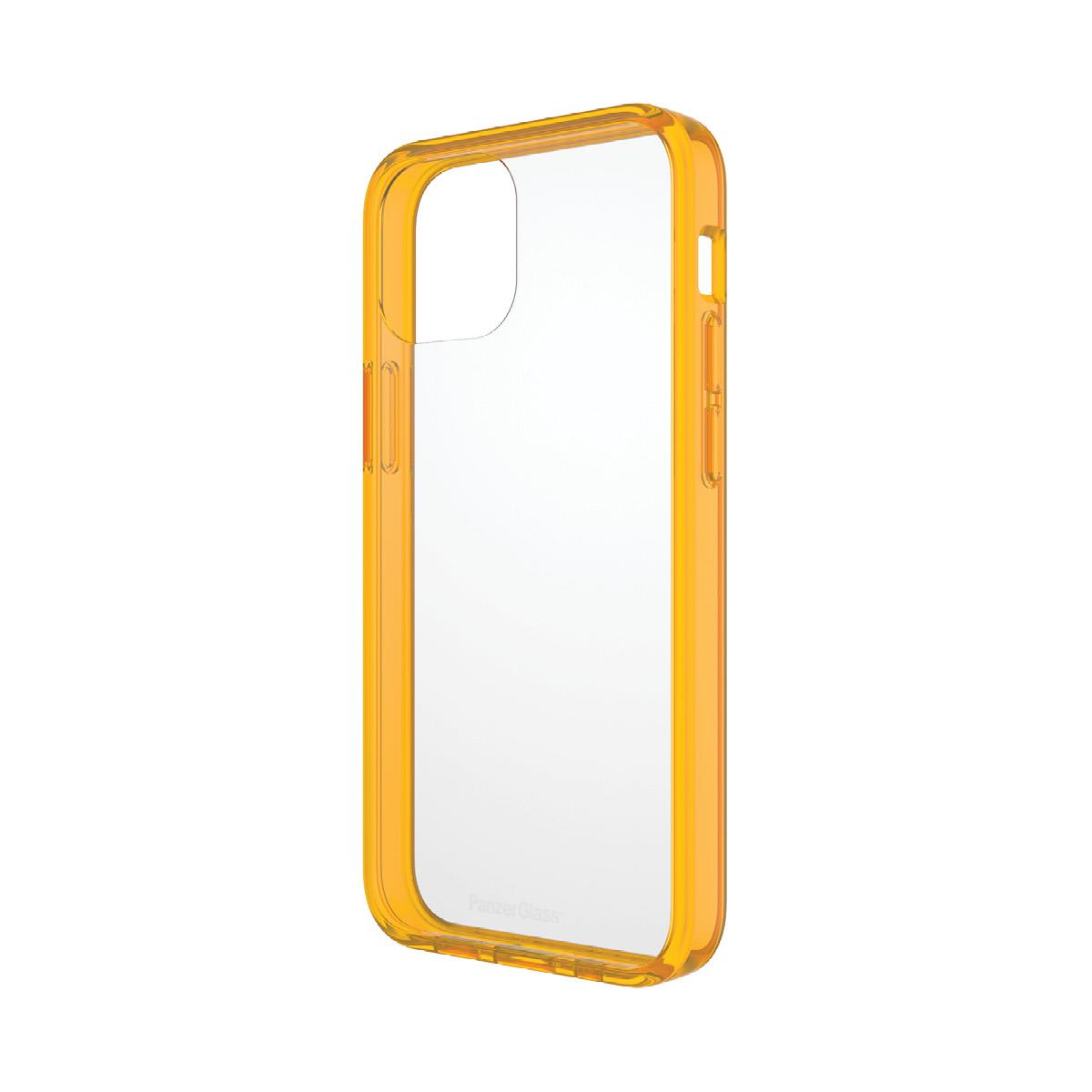 PanzerGlass™ ClearCase for Apple iPhone 13 mini Tangerine AB