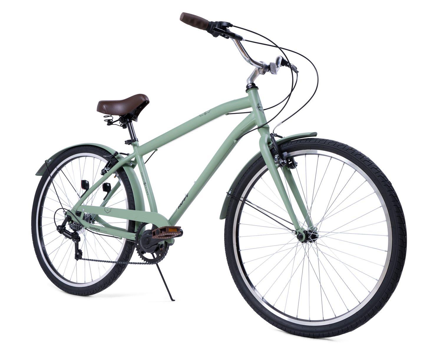 Huffy Sienna 27.5" Vintage велосипед, Shimano 7-speed index, Зеленый