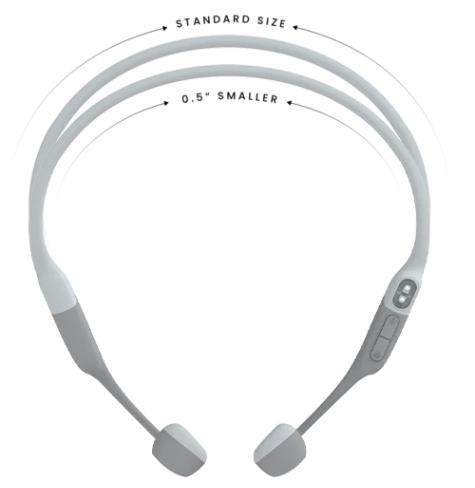 Shokz OpenRun Bone conduction headphones, Grey 
