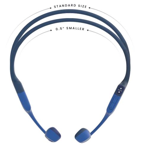 Shokz OpenRun Bone conduction headphones, Blue