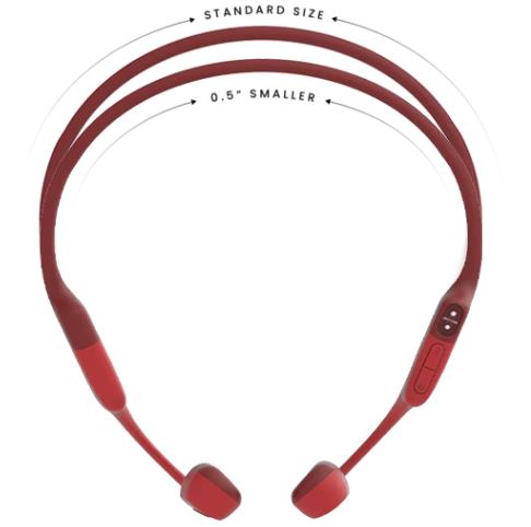 Shokz OpenRun Bone conduction headphones, Red