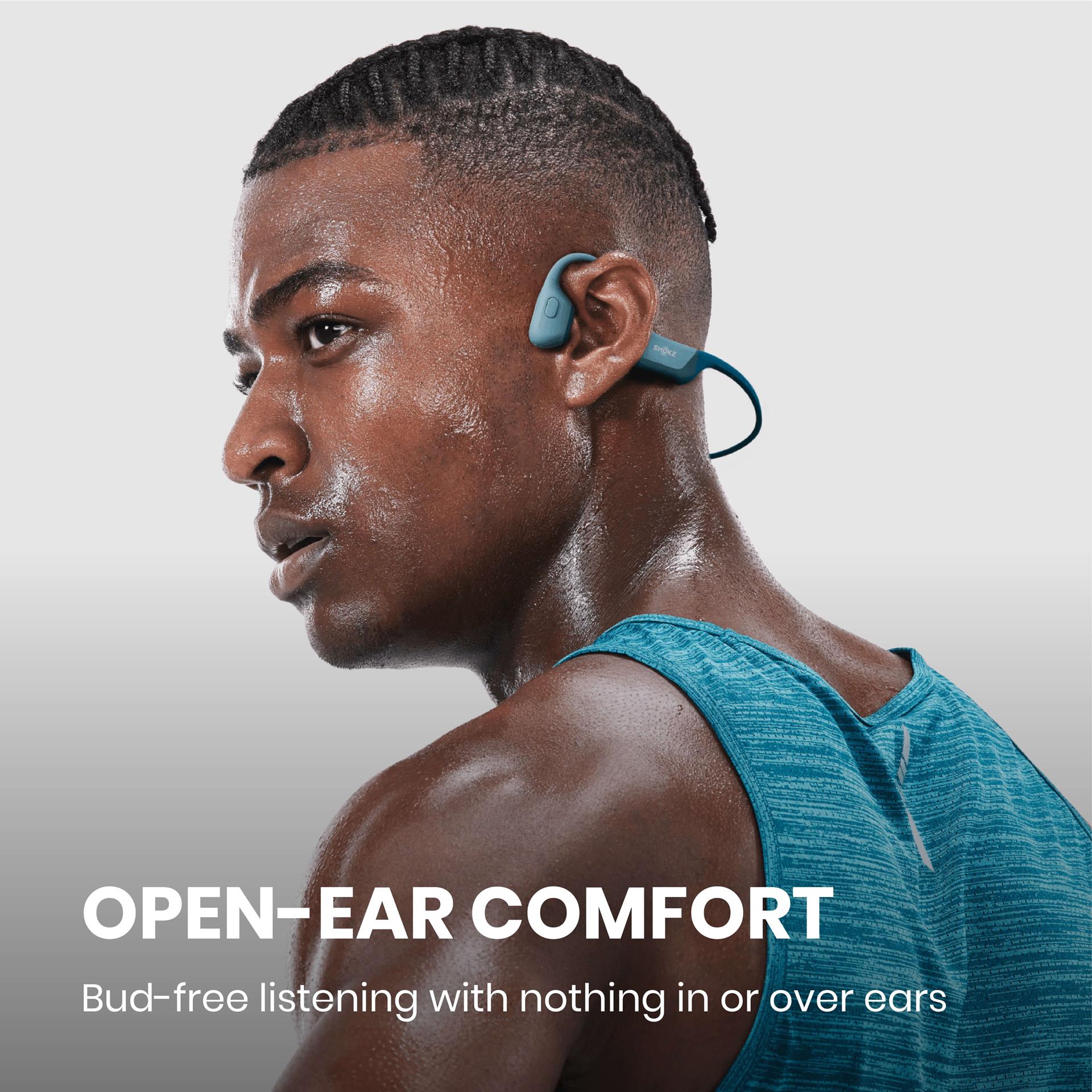 Shokz OpenRun Pro Bone conduction headphones, Blue