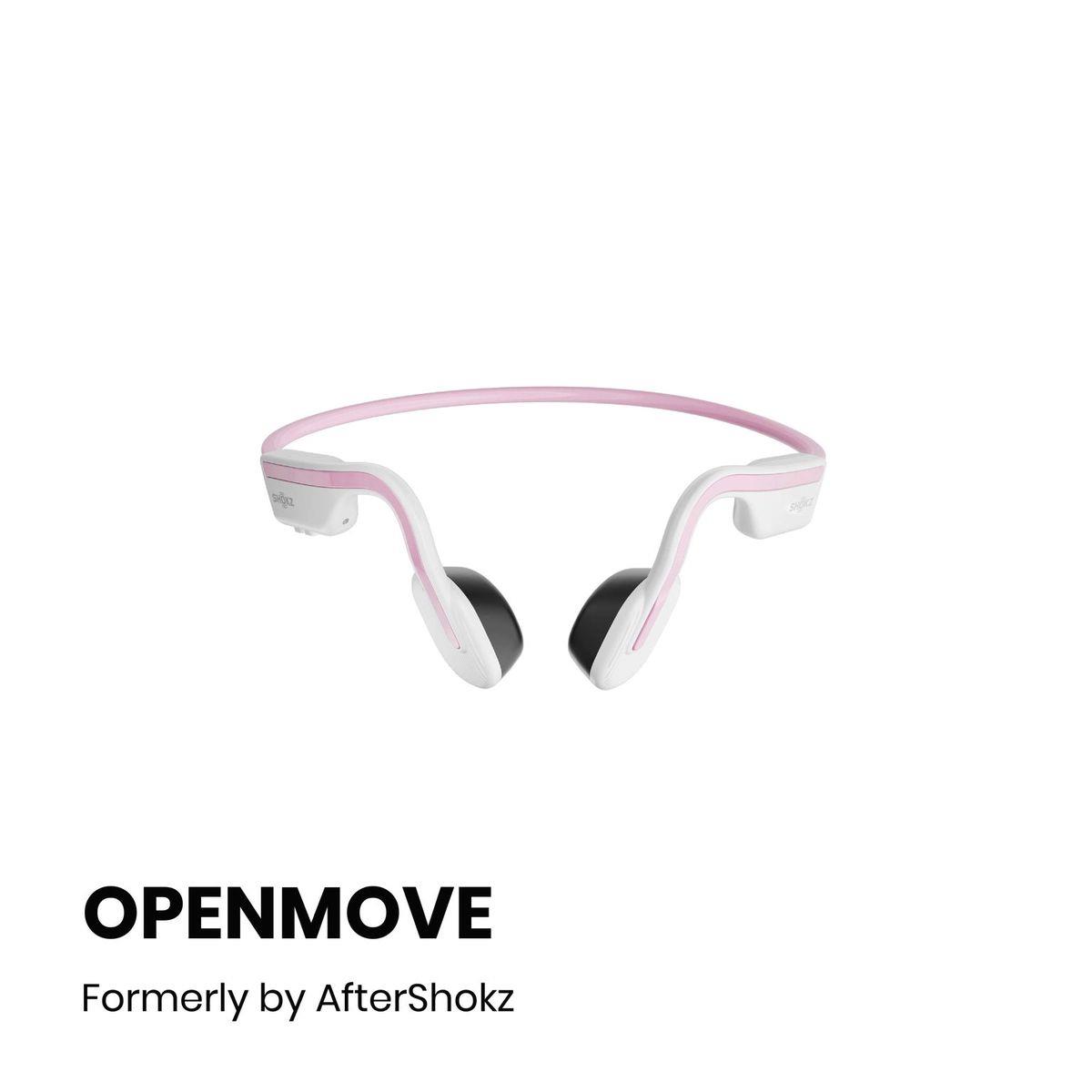 Shokz OpenMove Bone conduction headphones, Pink