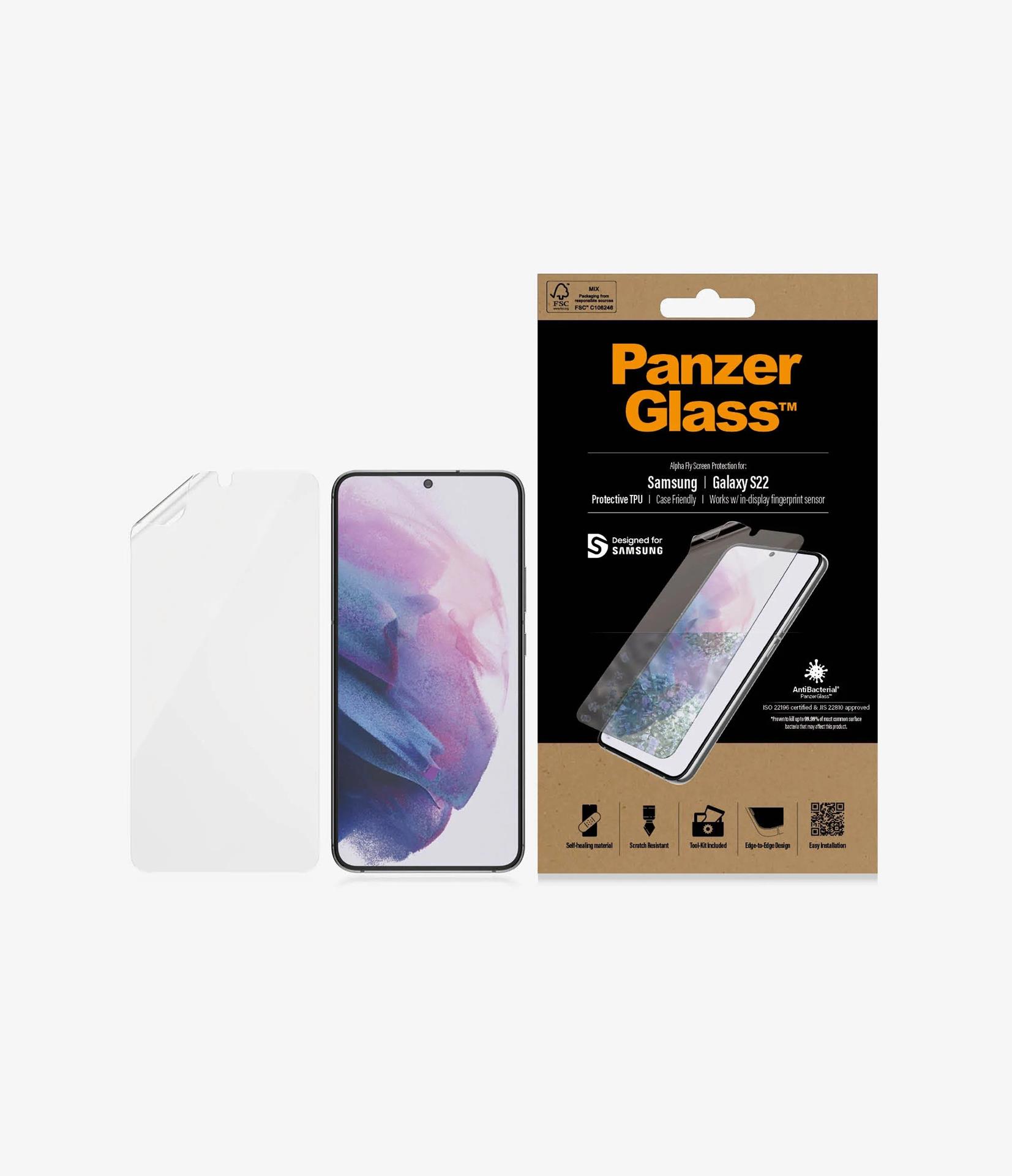 PanzerGlass Samsung Galaxy S22 5G CF Screen protector, TPU