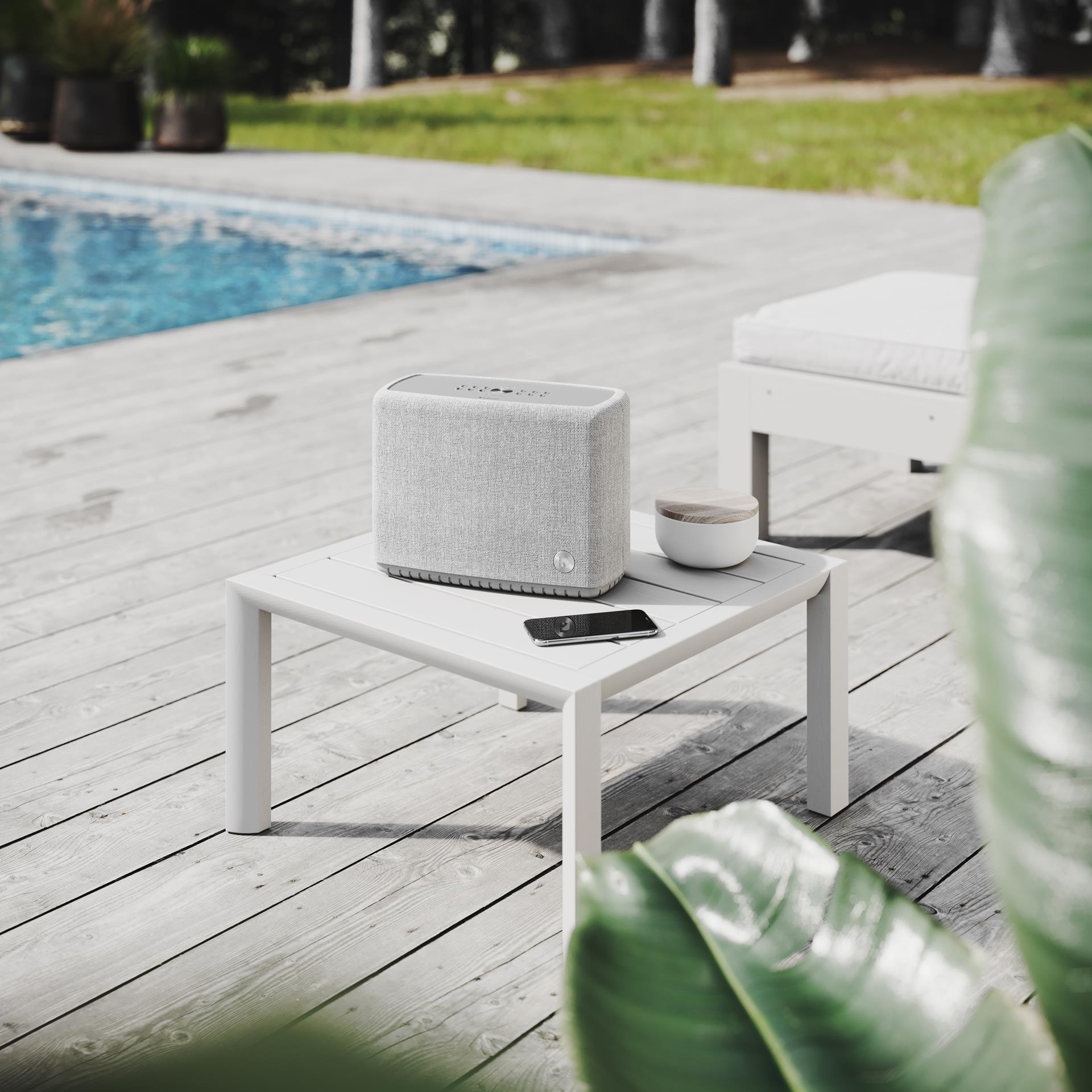 Audio Pro A15 wireless Multiroom speaker, Light Grey