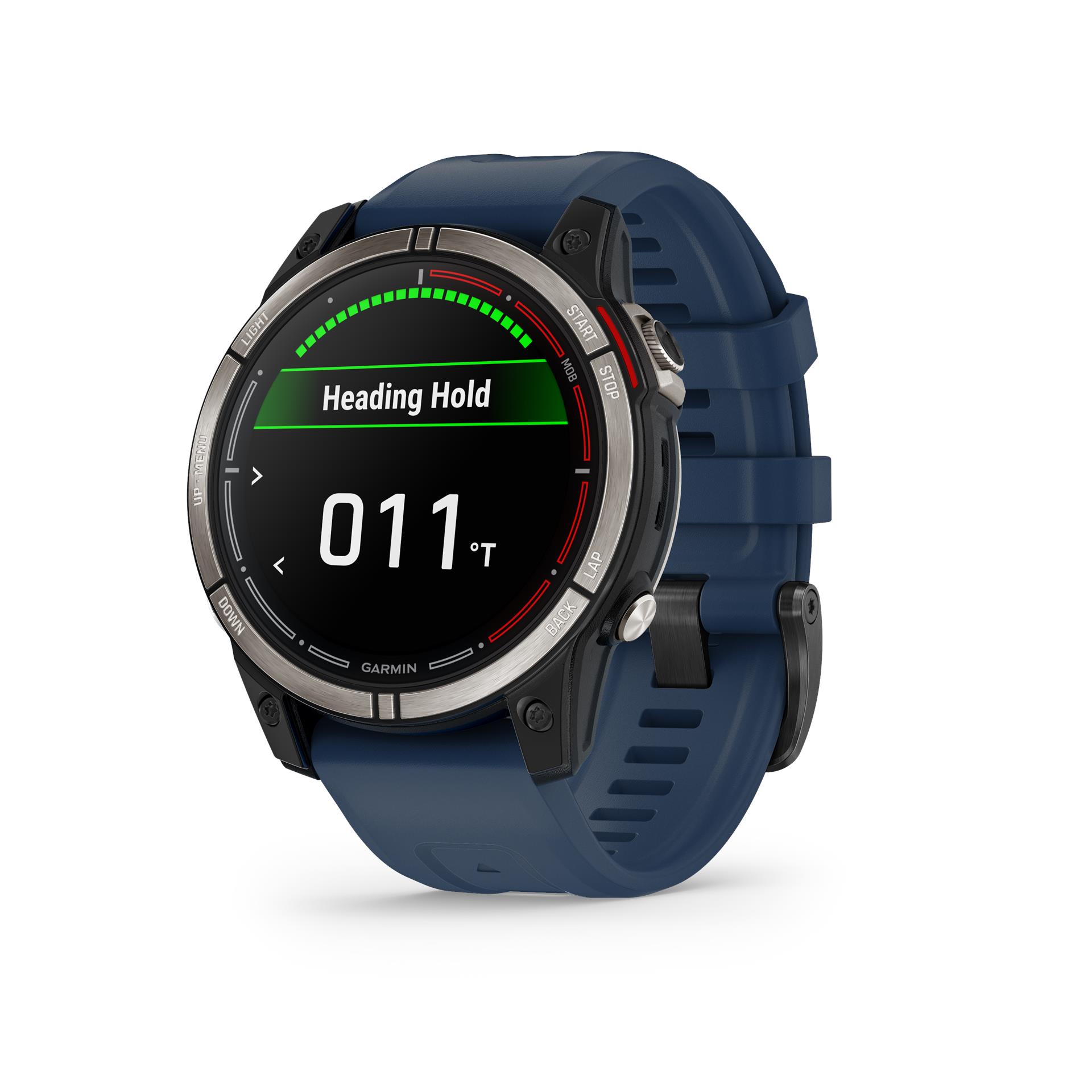 Garmin quatix 7 Sapphire Amoled GPS Smartwatch, 47 mm, Dark Blue