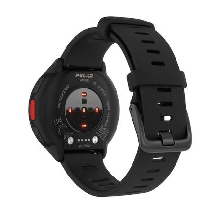 Polar Pacer GPS Running Watch, Black