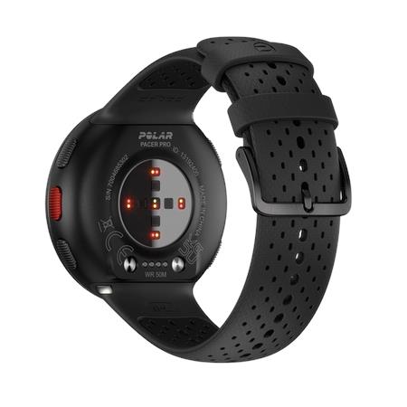 Polar Pacer Pro Advanced GPS Running Watch, Black