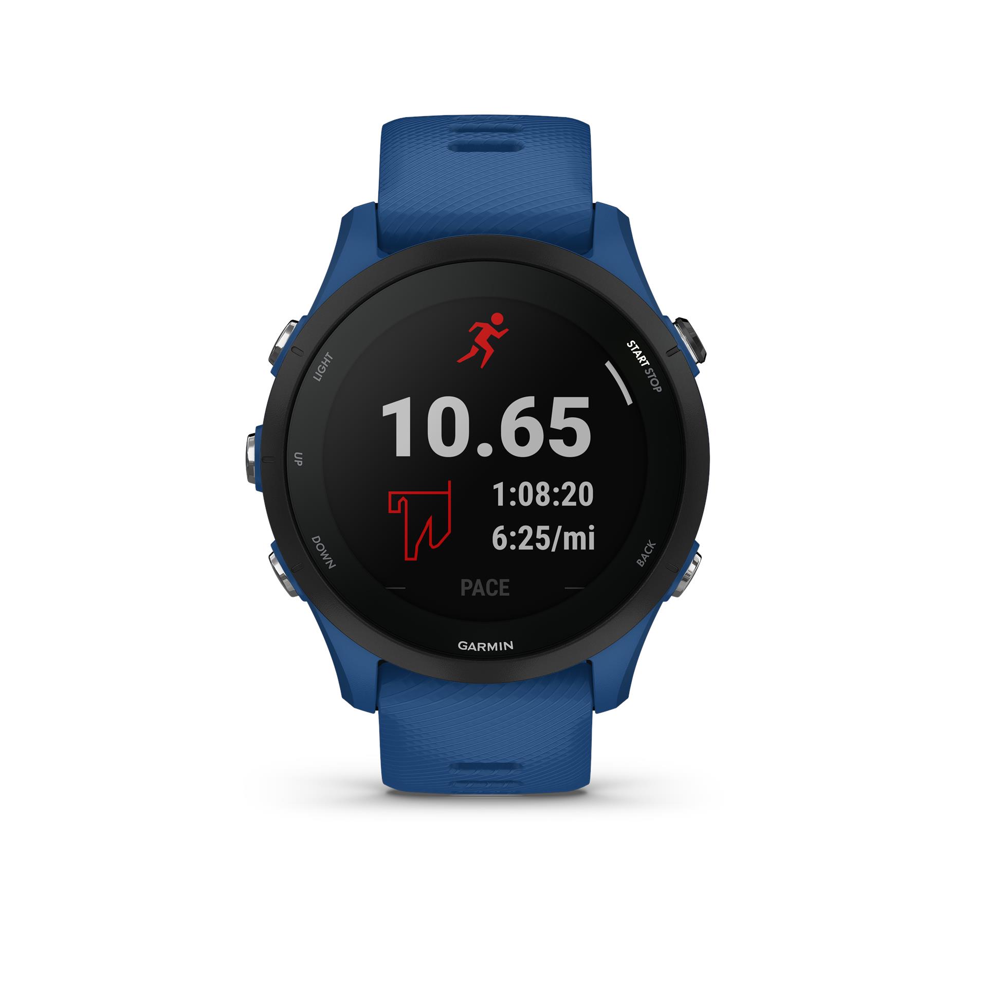 Garmin Forerunner 255 Running watch, 46 mm, Tidal Blue