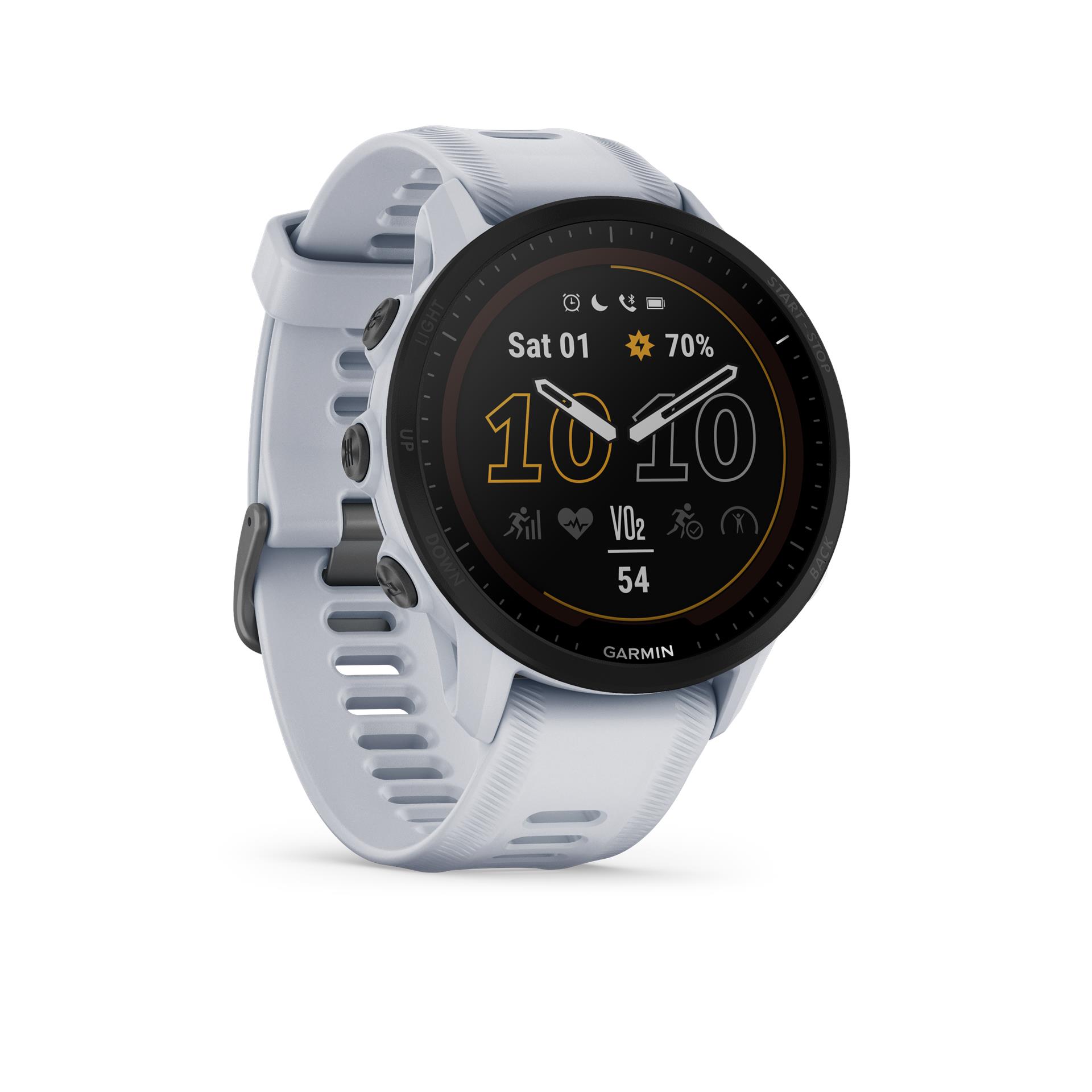 Garmin Forerunner 955 Solar Running watch, White