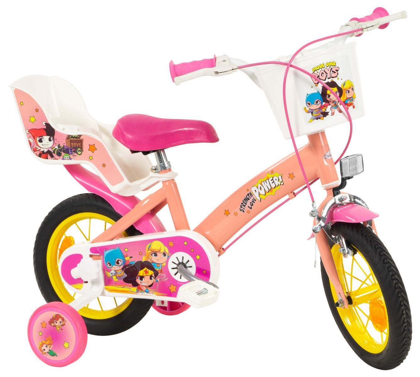 Toimsa DC Girl Friends 12" Vaikiškas dviratis