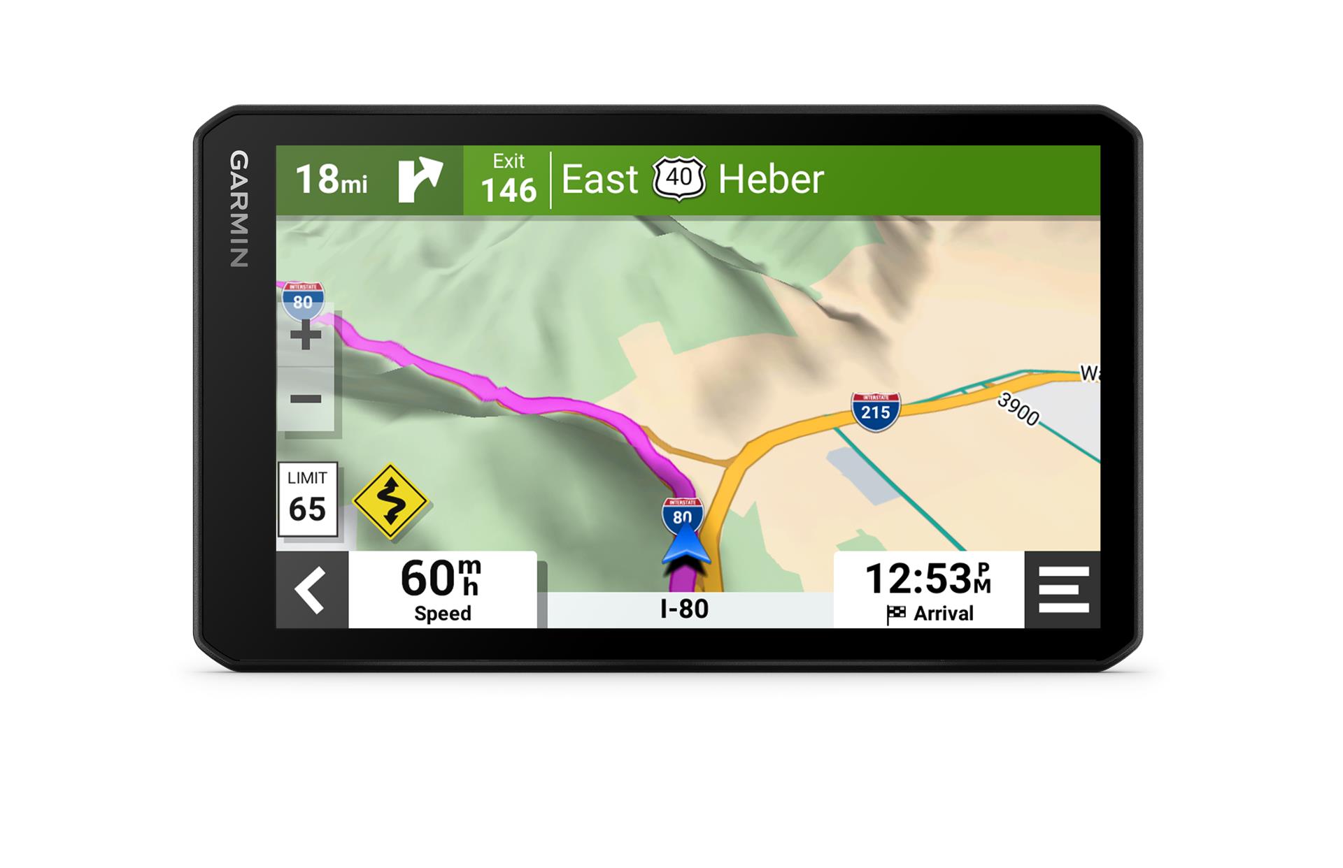 Garmin DriveCam 76 7" GPS satelliitnavigatsioonisüsteem sisseehitatud DVR-i ja digitaalse liiklusteabega