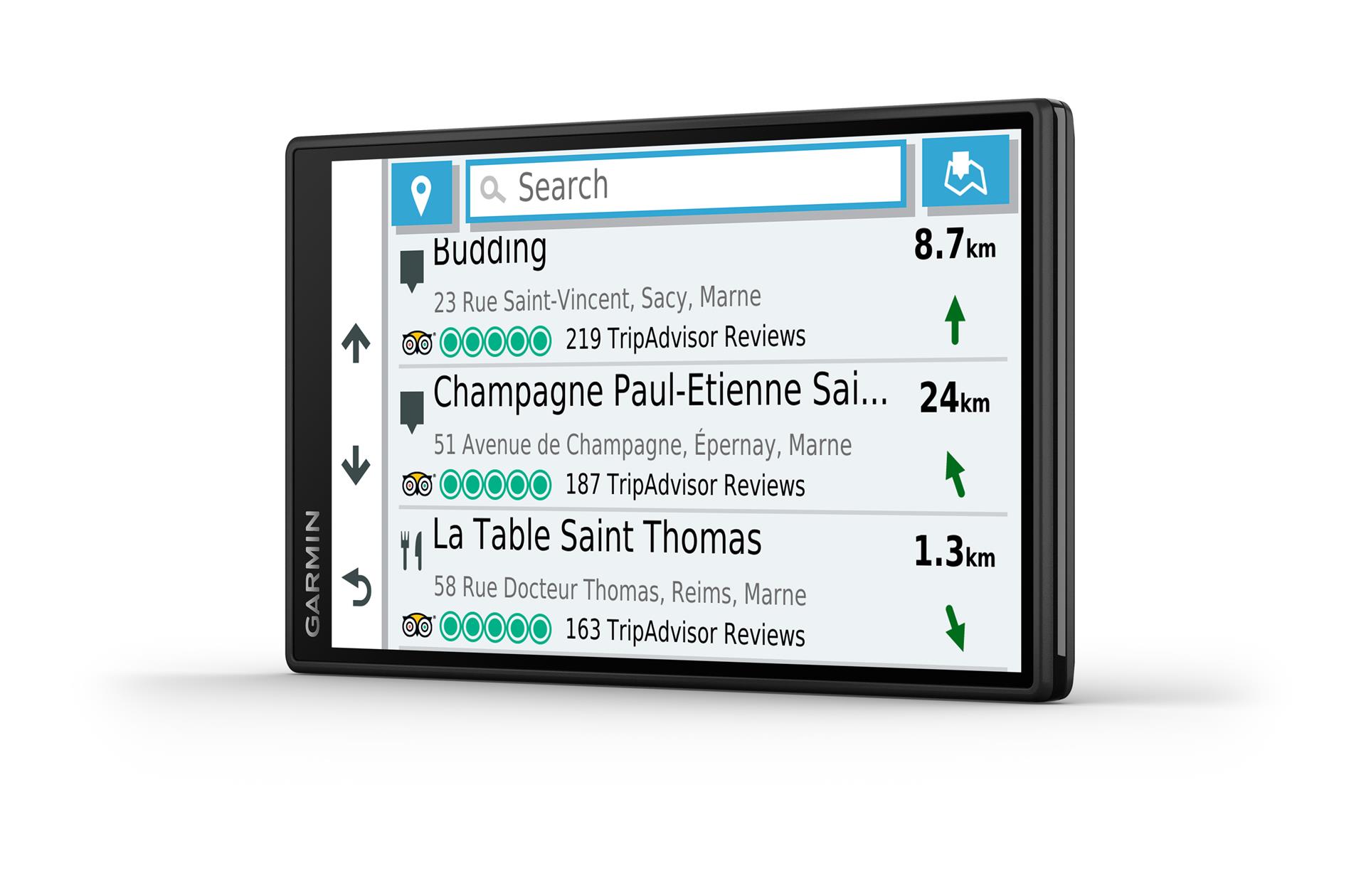 Garmin Drive 55 Navigatsiooniseade Live Traffic'iga nutitelefoni rakenduse kaudu